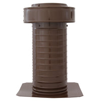 Flat Roof Attic Vent - Keepa Vent | 6" Diameter | Flat Flange | 28 Sq. In. NFA - Active Ventilation Products