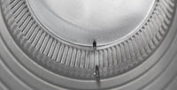 Flat Roof Attic Vent - Keepa Vent | 6" Diameter | Flat Flange | 28 Sq. In. NFA - Active Ventilation Products