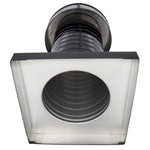 Attic Vent 6" dia with Curb Mount Sub - Base - Keepa Vent | 6" Diameter | Curb Mount Base | 28 Sq. In. NFA - Active Ventilation Products