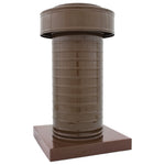 Attic Vent 6" dia with Curb Mount Sub - Base - Keepa Vent | 6" Diameter | Curb Mount Base | 28 Sq. In. NFA - Active Ventilation Products