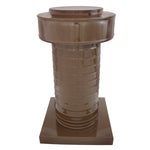 Attic Vent 6" dia with Curb Mount Sub - Base - Keepa Vent | 6" Diameter | Curb Mount Base | 28 Sq. In. NFA - Active Ventilation Products