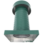 Attic Vent 6" dia with Curb Mount Sub - Base - Keepa Vent | 6" Diameter | Curb Mount Base | 28 Sq. In. NFA - Active Ventilation Products