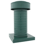 Attic Vent 6" dia with Curb Mount Sub - Base - Keepa Vent | 6" Diameter | Curb Mount Base | 28 Sq. In. NFA - Active Ventilation Products
