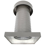 Attic Vent 6" dia with Curb Mount Sub - Base - Keepa Vent | 6" Diameter | Curb Mount Base | 28 Sq. In. NFA - Active Ventilation Products