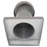 Attic Vent 6" dia with Curb Mount Sub - Base - Keepa Vent | 6" Diameter | Curb Mount Base | 28 Sq. In. NFA - Active Ventilation Products