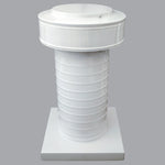 Attic Vent 6" dia with Curb Mount Sub - Base - Keepa Vent | 6" Diameter | Curb Mount Base | 28 Sq. In. NFA - Active Ventilation Products