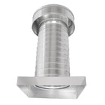 Attic Vent 6" dia with Curb Mount Sub - Base - Keepa Vent | 6" Diameter | Curb Mount Base | 28 Sq. In. NFA - Active Ventilation Products