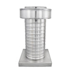 Attic Vent 6" dia with Curb Mount Sub - Base - Keepa Vent | 6" Diameter | Curb Mount Base | 28 Sq. In. NFA - Active Ventilation Products