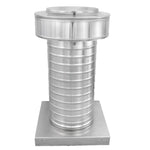 Attic Vent 6" dia with Curb Mount Sub - Base - Keepa Vent | 6" Diameter | Curb Mount Base | 28 Sq. In. NFA - Active Ventilation Products