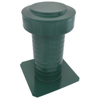 Flat Roof Attic Vent - Keepa Vent | 6" Diameter | Flat Flange | 28 Sq. In. NFA - Active Ventilation Products
