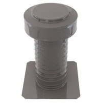Flat Roof Attic Vent - Keepa Vent | 6" Diameter | Flat Flange | 28 Sq. In. NFA - Active Ventilation Products