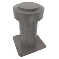 Flat Roof Attic Vent - Keepa Vent | 6" Diameter | Flat Flange | 28 Sq. In. NFA - Active Ventilation Products