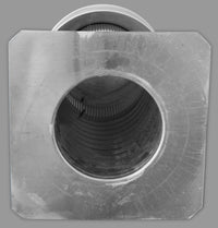 Flat Roof Attic Vent - Keepa Vent | 6" Diameter | Flat Flange | 28 Sq. In. NFA - Active Ventilation Products