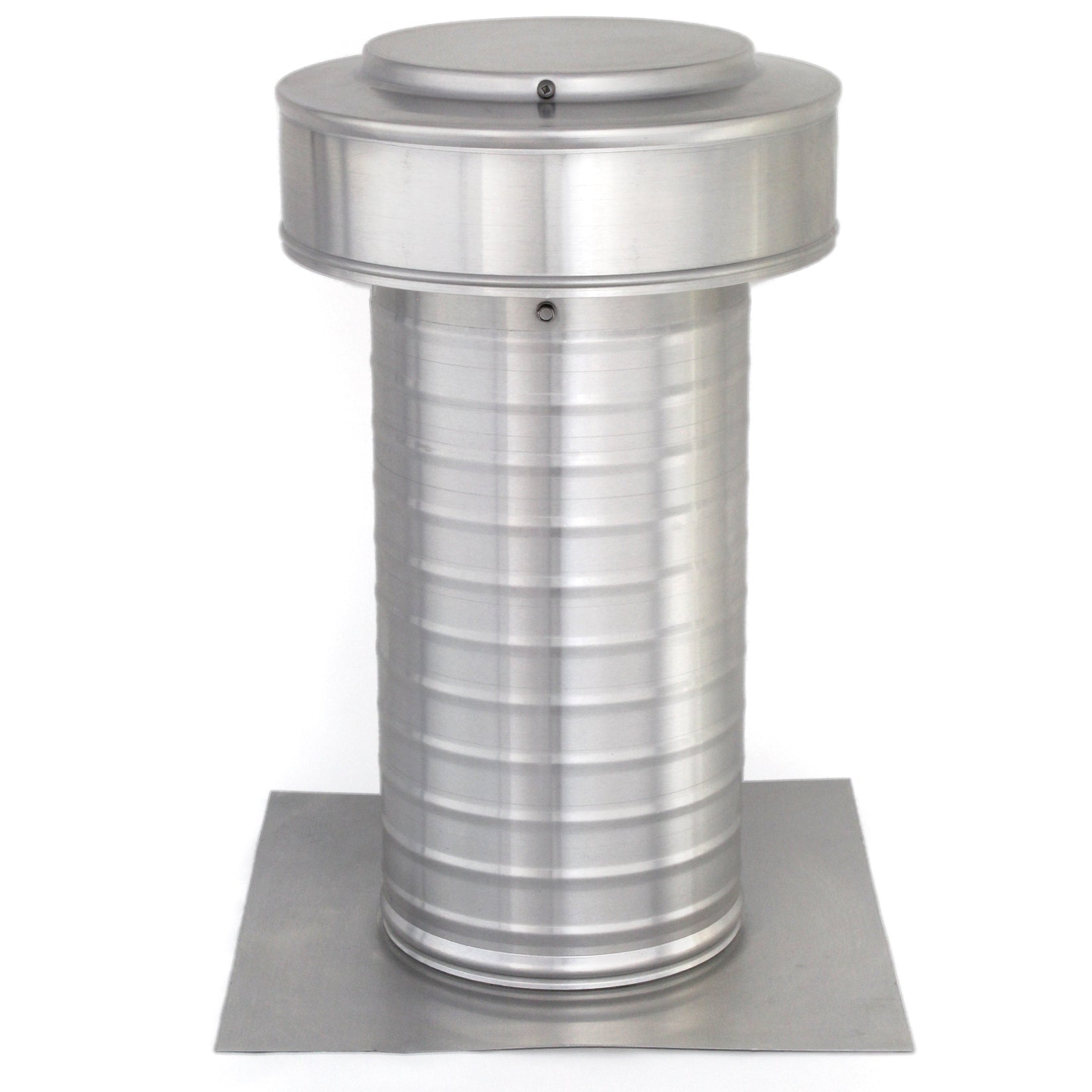 Flat Roof Attic Vent - Keepa Vent | 6" Diameter | Flat Flange | 28 Sq. In. NFA - Active Ventilation Products