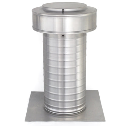 Flat Roof Attic Vent - Keepa Vent | 6" Diameter | Flat Flange | 28 Sq. In. NFA - Active Ventilation Products