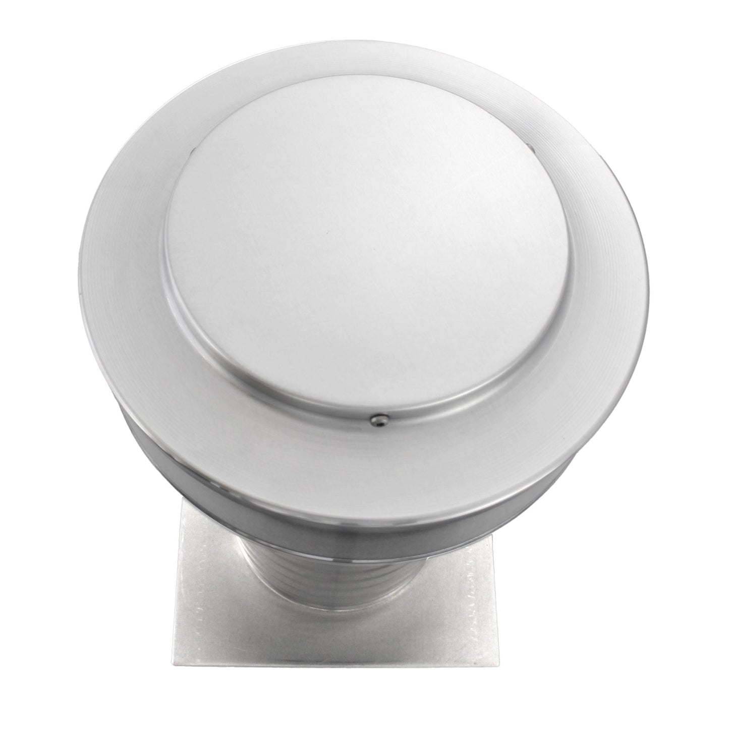 Flat Roof Attic Vent - Keepa Vent | 6" Diameter | Flat Flange | 28 Sq. In. NFA - Active Ventilation Products