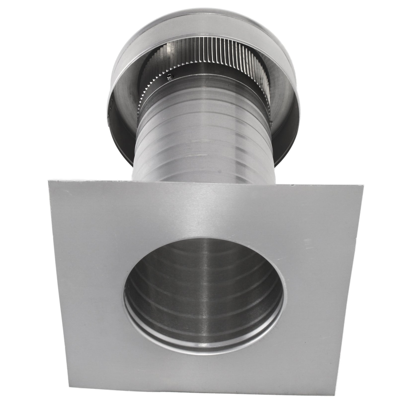 Flat Roof Attic Vent - Keepa Vent | 6" Diameter | Flat Flange | 28 Sq. In. NFA - Active Ventilation Products