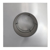 Flat Roof Attic Vent - Keepa Vent | 6" Diameter | Flat Flange | 28 Sq. In. NFA - Active Ventilation Products