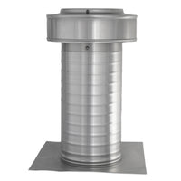 Flat Roof Attic Vent - Keepa Vent | 6" Diameter | Flat Flange | 28 Sq. In. NFA - Active Ventilation Products