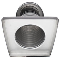 Attic Vent 7" dia with Curb Mount Sub - Base - Keepa Vent | 7" Diameter | Curb Mount Base | 38 Sq. In. NFA - Active Ventilation Products