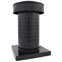 Attic Vent 7" dia with Curb Mount Sub - Base - Keepa Vent | 7" Diameter | Curb Mount Base | 38 Sq. In. NFA - Active Ventilation Products