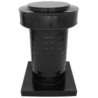 Attic Vent 7" dia with Curb Mount Sub - Base - Keepa Vent | 7" Diameter | Curb Mount Base | 38 Sq. In. NFA - Active Ventilation Products