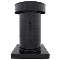 Attic Vent 7" dia with Curb Mount Sub - Base - Keepa Vent | 7" Diameter | Curb Mount Base | 38 Sq. In. NFA - Active Ventilation Products