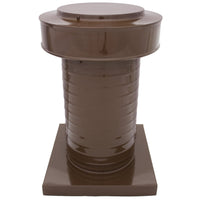 Attic Vent 7" dia with Curb Mount Sub - Base - Keepa Vent | 7" Diameter | Curb Mount Base | 38 Sq. In. NFA - Active Ventilation Products