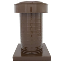 Attic Vent 7" dia with Curb Mount Sub - Base - Keepa Vent | 7" Diameter | Curb Mount Base | 38 Sq. In. NFA - Active Ventilation Products