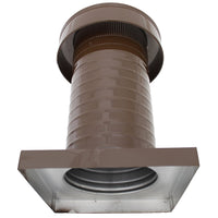 Attic Vent 7" dia with Curb Mount Sub - Base - Keepa Vent | 7" Diameter | Curb Mount Base | 38 Sq. In. NFA - Active Ventilation Products