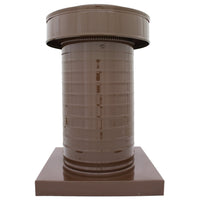 Attic Vent 7" dia with Curb Mount Sub - Base - Keepa Vent | 7" Diameter | Curb Mount Base | 38 Sq. In. NFA - Active Ventilation Products