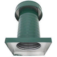 Attic Vent 7" dia with Curb Mount Sub - Base - Keepa Vent | 7" Diameter | Curb Mount Base | 38 Sq. In. NFA - Active Ventilation Products