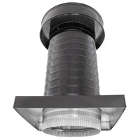Roof Jack 7" Diameter - Keepa Roof Jack with Curb Mount Flange and Tail Pipe - Active Ventilation Products