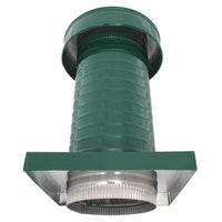 Roof Jack 7" Diameter - Keepa Roof Jack with Curb Mount Flange and Tail Pipe - Active Ventilation Products