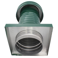Roof Jack 7" Diameter - Keepa Roof Jack with Curb Mount Flange and Tail Pipe - Active Ventilation Products