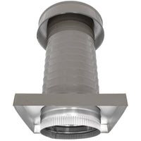 Roof Jack 7" Diameter - Keepa Roof Jack with Curb Mount Flange and Tail Pipe - Active Ventilation Products