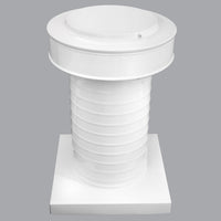 Roof Jack 7" Diameter - Keepa Roof Jack with Curb Mount Flange and Tail Pipe - Active Ventilation Products