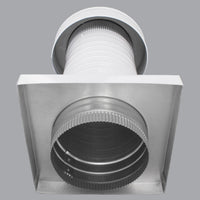 Roof Jack 7" Diameter - Keepa Roof Jack with Curb Mount Flange and Tail Pipe - Active Ventilation Products