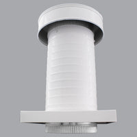 Roof Jack 7" Diameter - Keepa Roof Jack with Curb Mount Flange and Tail Pipe - Active Ventilation Products