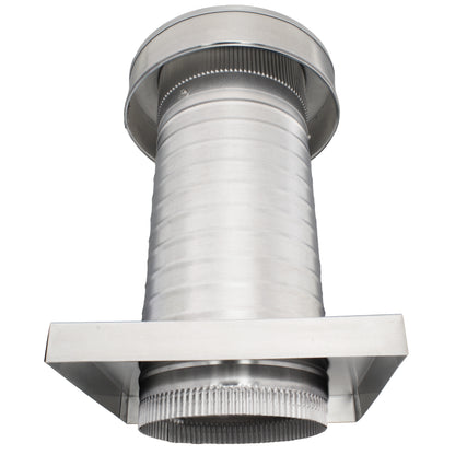 Model KV-7-CMF-TP | Keepa Vent Roof Jack |  7" Diameter  | Curb Mount Flange | Tail Pipe