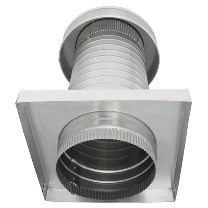 Model KV-7-CMF-TP | Keepa Vent Roof Jack |  7" Diameter  | Curb Mount Flange | Tail Pipe