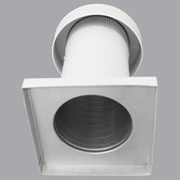 Attic Vent 7" dia with Curb Mount Sub - Base - Keepa Vent | 7" Diameter | Curb Mount Base | 38 Sq. In. NFA - Active Ventilation Products