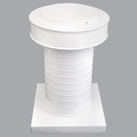 Attic Vent 7" dia with Curb Mount Sub - Base - Keepa Vent | 7" Diameter | Curb Mount Base | 38 Sq. In. NFA - Active Ventilation Products