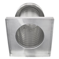 Attic Vent 7" dia with Curb Mount Sub - Base - Keepa Vent | 7" Diameter | Curb Mount Base | 38 Sq. In. NFA - Active Ventilation Products