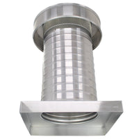 Attic Vent 7" dia with Curb Mount Sub - Base - Keepa Vent | 7" Diameter | Curb Mount Base | 38 Sq. In. NFA - Active Ventilation Products