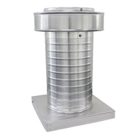 Attic Vent 7" dia with Curb Mount Sub - Base - Keepa Vent | 7" Diameter | Curb Mount Base | 38 Sq. In. NFA - Active Ventilation Products