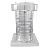 Attic Vent 7" dia with Curb Mount Sub - Base - Keepa Vent | 7" Diameter | Curb Mount Base | 38 Sq. In. NFA - Active Ventilation Products