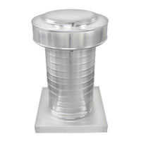 Attic Vent 7" dia with Curb Mount Sub - Base - Keepa Vent | 7" Diameter | Curb Mount Base | 38 Sq. In. NFA - Active Ventilation Products