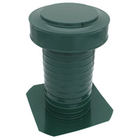 Flat Roof Attic Vent - Keepa Vent | 7" Diameter | Flat Base | 38 Sq. In. NFA - Active Ventilation Products