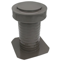 Flat Roof Attic Vent - Keepa Vent | 7" Diameter | Flat Base | 38 Sq. In. NFA - Active Ventilation Products